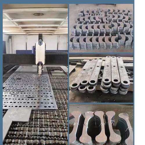 高强耐磨钢板nm400/450/500合金40cr42crmo65锰mn13Q45号铁板切割