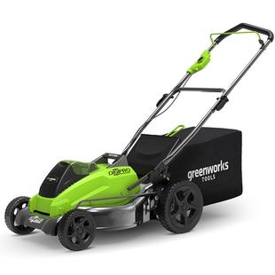 家用电动除草机手推草坪修剪机 GREENWORKS格力博锂电割草机充电式