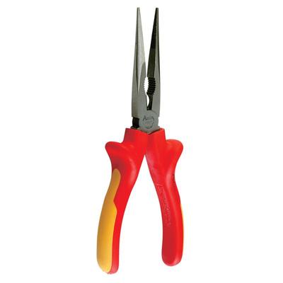 埃莱  绝缘耐压柄尖嘴钳 橙色 6寸 11016
