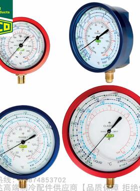 REFCO/威科压力表M2-250/500/255/555-M/DS-R22-R134a/R407C