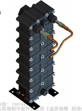 HZSS/沈氏R410A泳池热泵用壳盘管式换热器SS-0030 0050 0070STi-Y