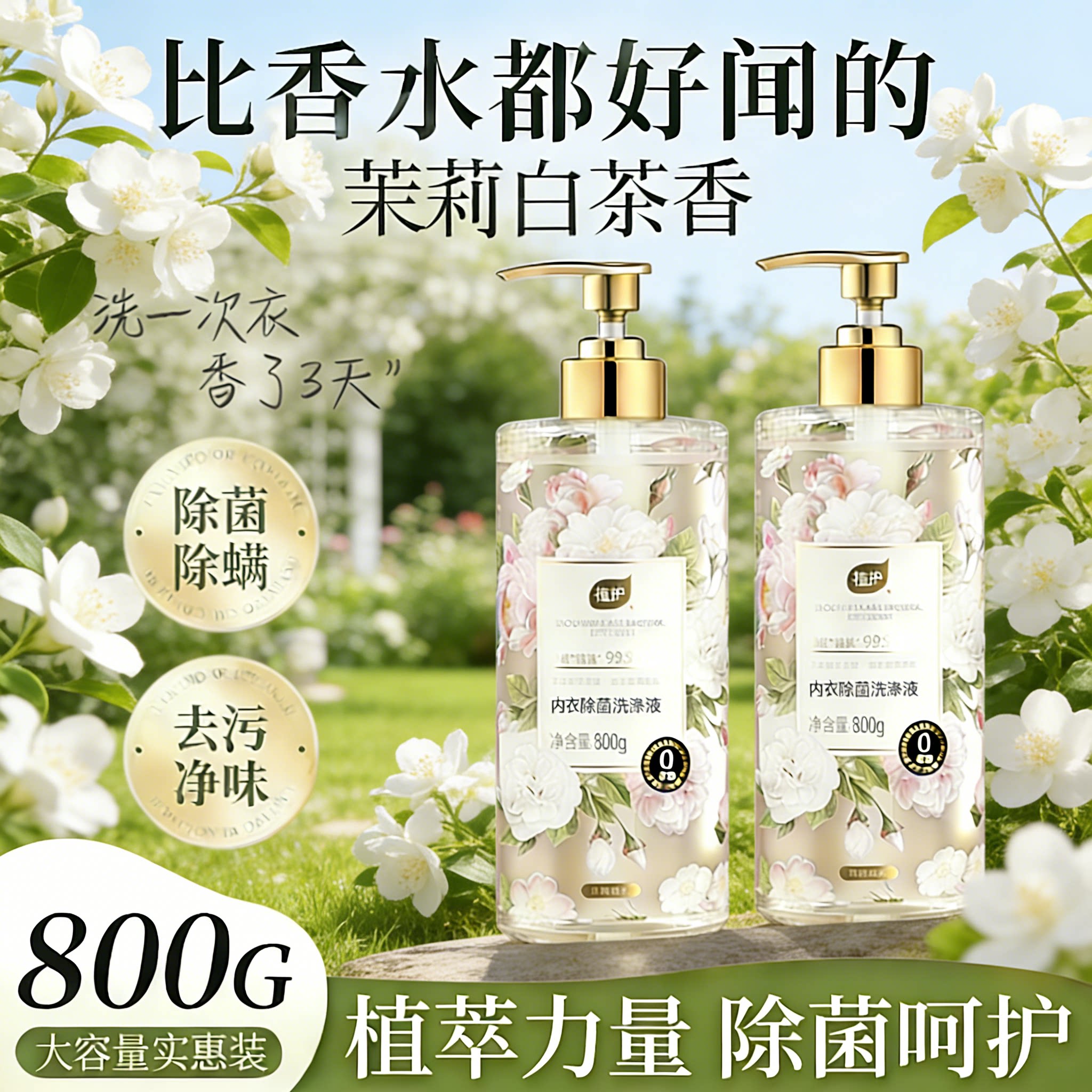 Bug植护内衣洗衣液内裤专用800g 5元 - 86线报
