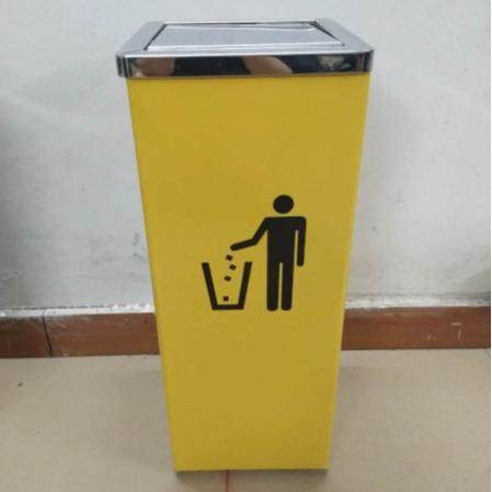 酒店大堂翻盖垃圾桶方形室内果皮分类垃圾桶靠墙立式式摇盖烟灰桶,家庭/个人清洁工具,垃圾桶,淘宝优惠券,粉丝福利购,淘宝优惠卷