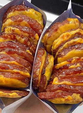 【保证好吃】芝士炭烤猪肉脯礼袋肉干独立包装即食解馋休闲小零食