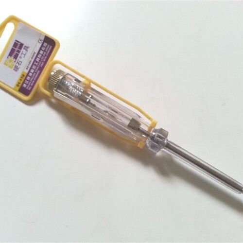 硬石测电笔 电工螺丝刀验电笔 电工电笔 试电笔100-500V