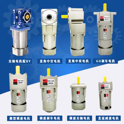正友ZGY微型齿轮减速电机220/380V调定速马达25/60/120/200/400W