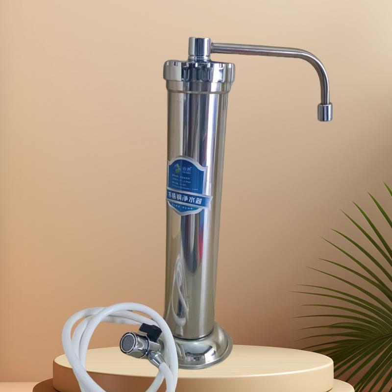 广州朵泉DQ-05实用包邮小台式厨房家用净水器陶瓷加活性炭滤芯