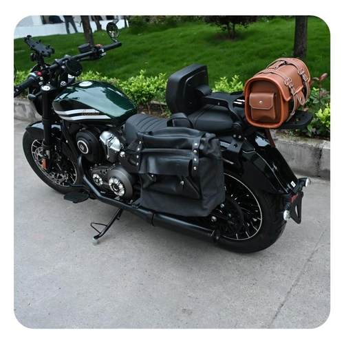 适用奔达灰石250护杠防摔改装防水边包折叠靠背货架前后踩配件