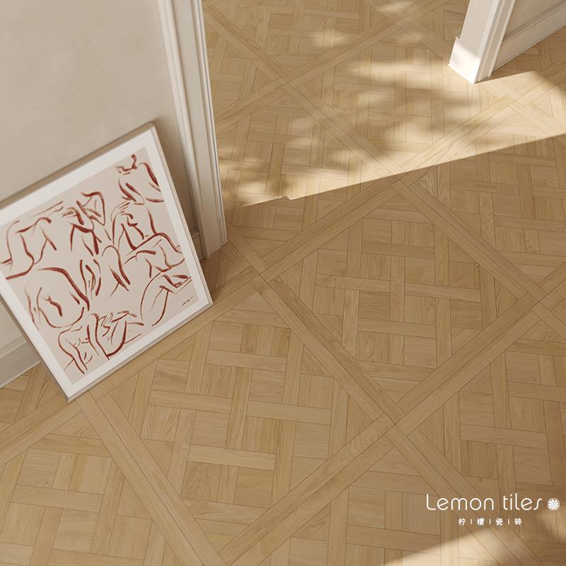 凡尔赛木纹砖800x800客厅地砖法式彷木纹阳台瓷砖防滑全瓷彷古砖