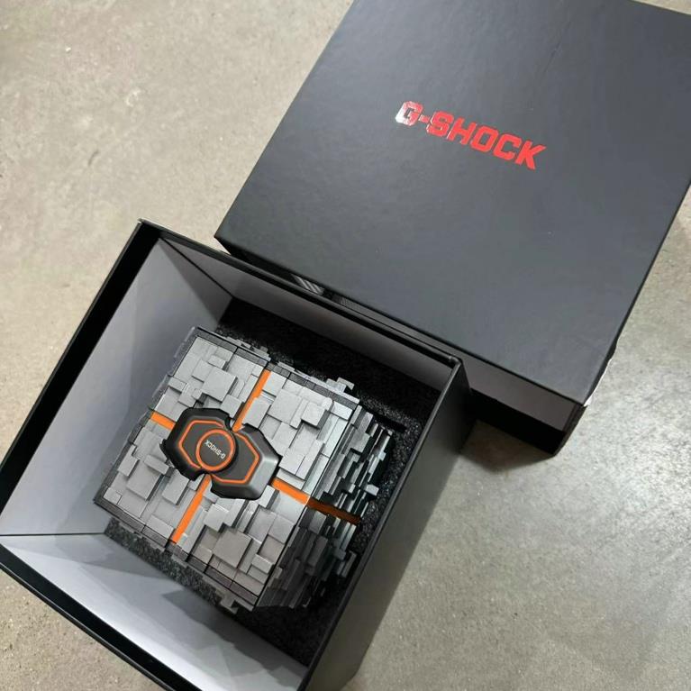 G-SHOCK手表炫夜之战原装箱盒子小集装箱