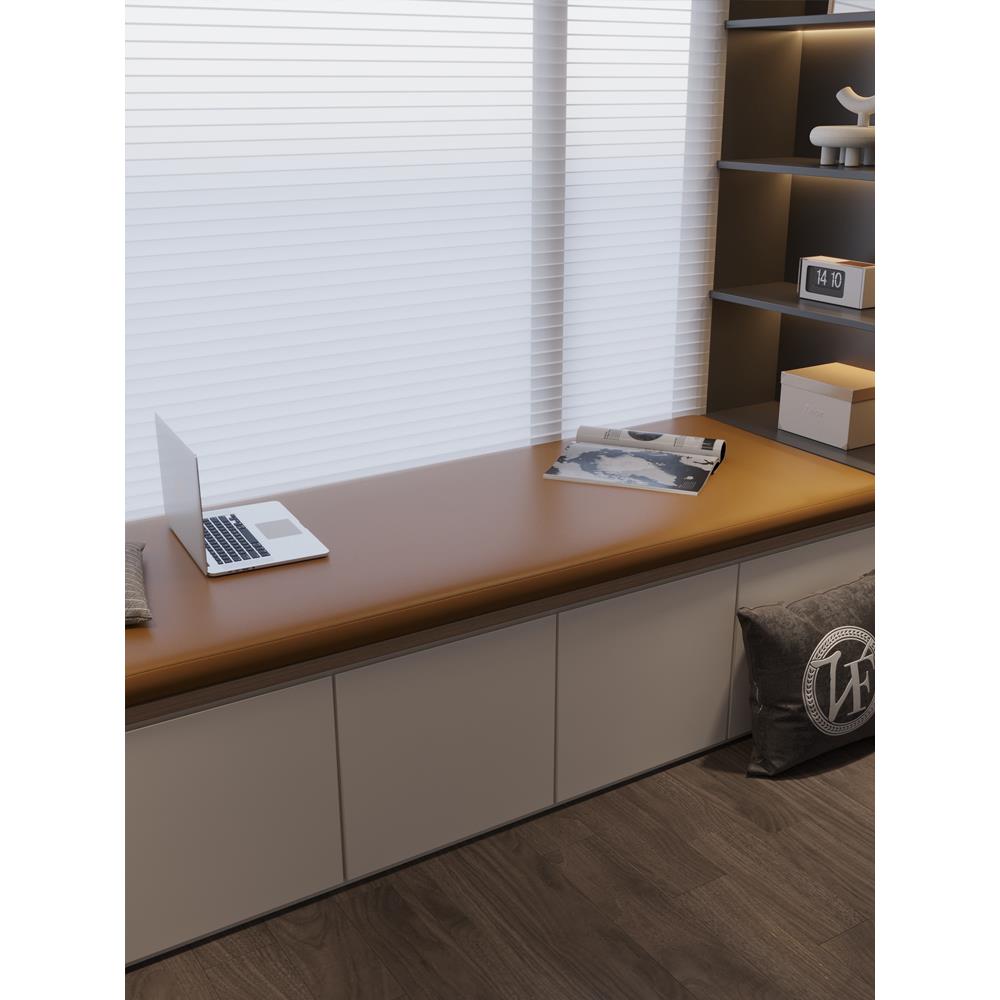 防猫抓皮革窗台垫窗台垫定制可及高端坐垫乳胶椰子棕榈阳台卧室垫