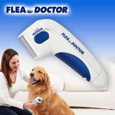 flea doctor 新款电动除虱器 跳蚤清洁刷梳除虱梳 宠物狗狗抓虱器