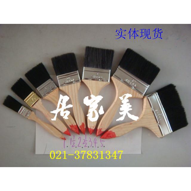 红头刷船用刷油漆刷子  2寸黑毛刷子