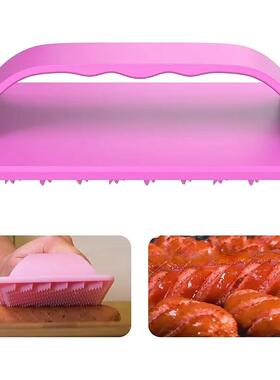 Hot Dogs Cutter Tool户外露营烧烤神器香肠切片机烤肠热狗切片器