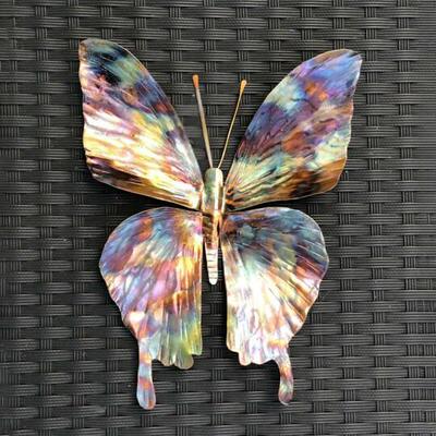 Dragonfly metal color ornament蝴蝶蜻蜓金属彩色装饰品摆件