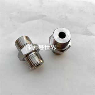 牙距1.5mm 螺纹外径22mm 直接 不锈钢双外丝接头 M22x1.5