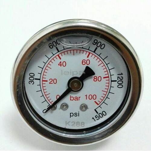 轴向耐震压力表 （无固定装置）41mm-47mm 100bar 1500psi ZG1/4