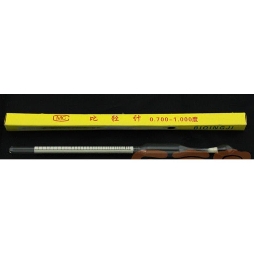 比轻计0.7-1.0密度计玻璃浮计石油汽柴油机油比重计比水轻-10-70图片