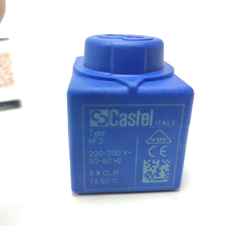 Castel卡士妥电磁阀进口线圈 HF2 9300RA6 9100RA6 HM2 220V-230V