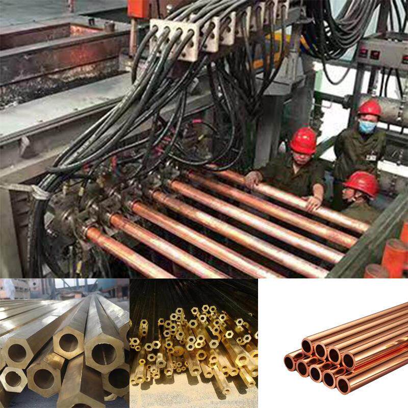 铸铜设备生产厂家 供应800~1000t铜棒铜管铜线水平连铸生产线