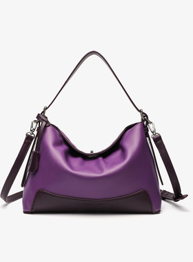 时尚休闲斜挎包CK25555S紫色