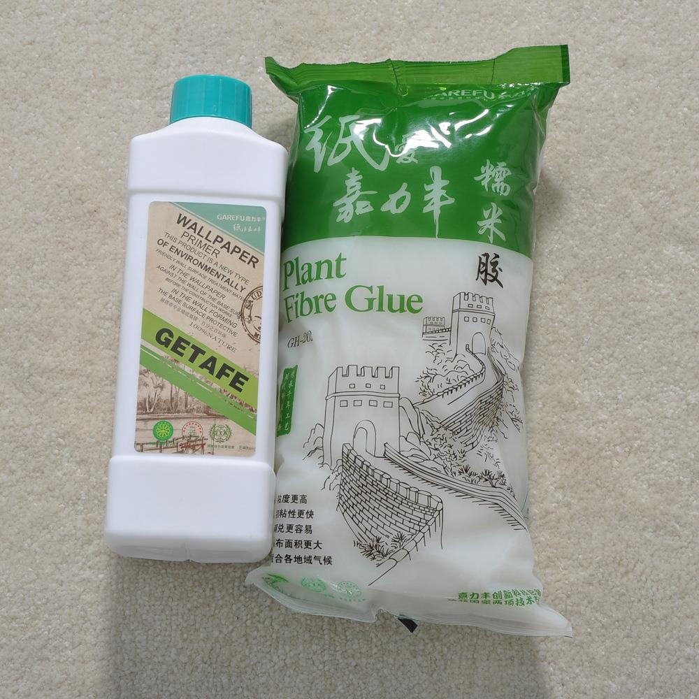 嘉力丰墙纸胶水套装 墙纸糯米胶基膜墙纸胶水