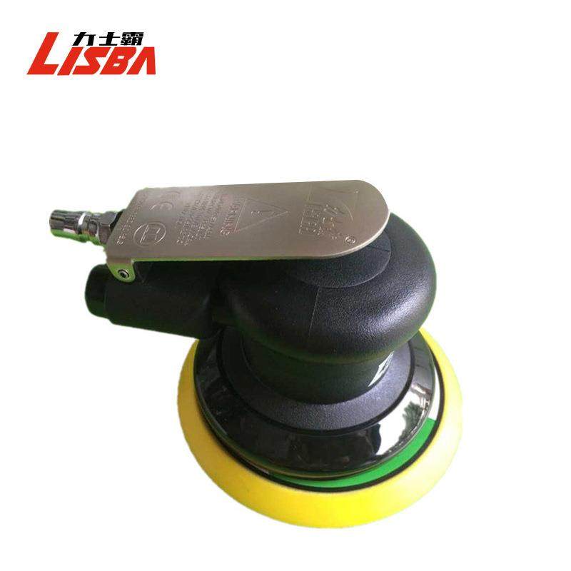 力士霸5寸圆形气动砂纸机 气动打磨机砂 LSB523-粘/皮