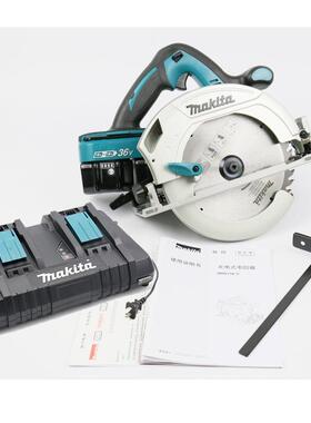 Makita牧田DHS710RM2J充电式电圆锯36V无绳电动木工切割机