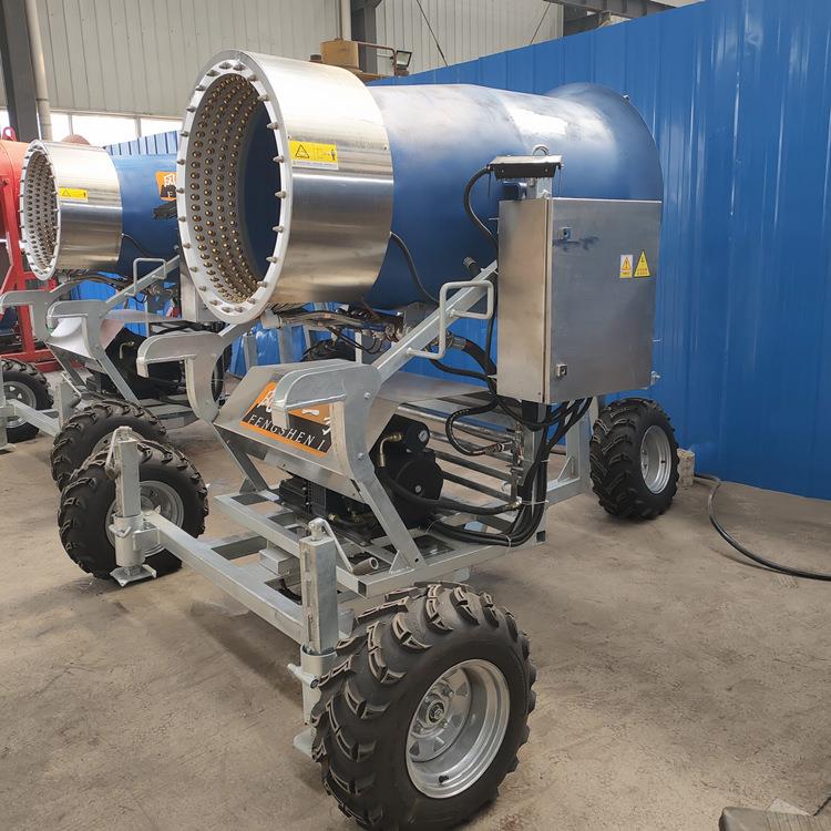 戏雪乐园60式造雪机 小型新款人工制雪机 飘雪机出雪细腻 速度快