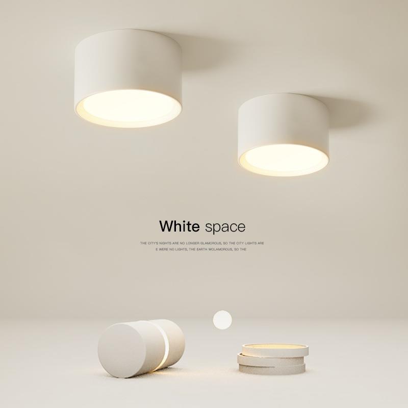 北欧个性创意阳台小吸顶灯卧室灯简约现代客厅灯走廊过道玄关灯