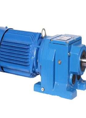 通械宇R系列标加齿长轴减速机 塑非料机机边慢速TRF68-2.粉碎机轮