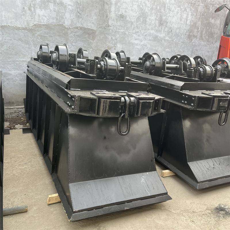 坚耐 用底卸式矿车 卸载灵活固底卸式矿车MDC4.-9底卸MDC3.3-6式4