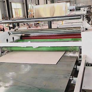 竹木纤维墙皮板覆膜V机 密度板革贴机平贴机 墙布布艺EA合热熔胶