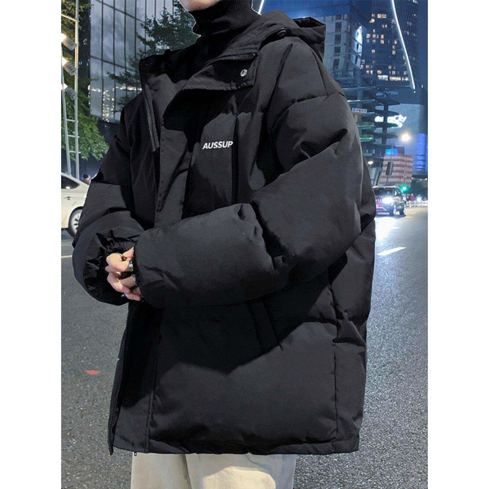羽服男绒款秋冬季加厚保暖宽松LBA帽潮牌冬装侣棉袄2025新款情连