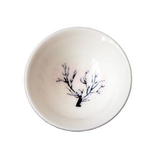 景德镇陶瓷单杯日式樱梅花杯冷感热感变色杯冷热水酒杯茶杯茶碗