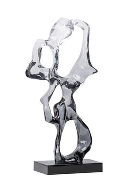 简约现创意几何透明树脂雕塑摆件软装售楼部样板房异形家居装饰品