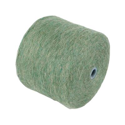 4.5NM/1北极熊长毛花式弹力马海毛拉毛纱线磨毛绒粗毛线