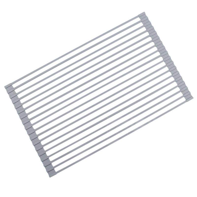 实用全包硅胶洗碗池沥水架可折叠便携滴水卷帘架家用碗碟盘沥干架,厨房/烹饪用具,水槽置物架,淘宝优惠券,粉丝福利购,淘宝优惠卷