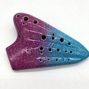 三管陶笛熏烧陶笛星空系列AC调三管陶笛