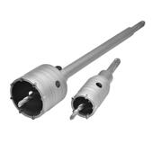 电锤钻头墙壁开孔器硬质合金砖墙开孔空心钻头空调水管打孔器