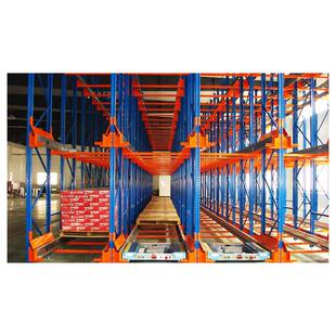 穿梭式货架重型贯通式货架厂家智能穿梭车高位窄巷道货架密集货架
