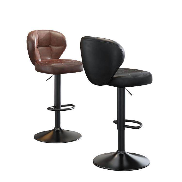 吧台椅子高脚凳家用升降椅子轻奢酒吧椅靠背椅前台收银吧凳高凳子,商业/办公家具,酒吧椅,淘宝优惠券,粉丝福利购,淘宝优惠卷