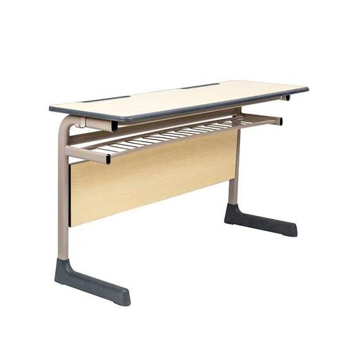 育才双人课桌椅培训辅导班学习桌椅中小学校单人学生教室写字书台