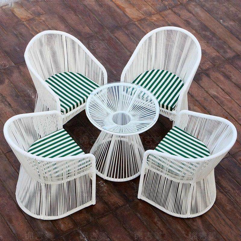 户外桌椅庭院露天防水防晒带伞藤编家具组合阳台休闲藤椅三件套,住宅家具,户外烧烤桌,淘宝优惠券,粉丝福利购,淘宝优惠卷