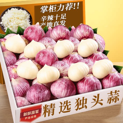 农家独头蒜！农家特产！商超精品