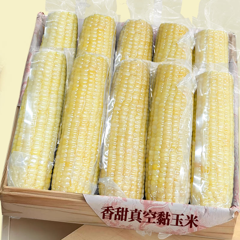 白甜糯玉米！软糯！营养美味