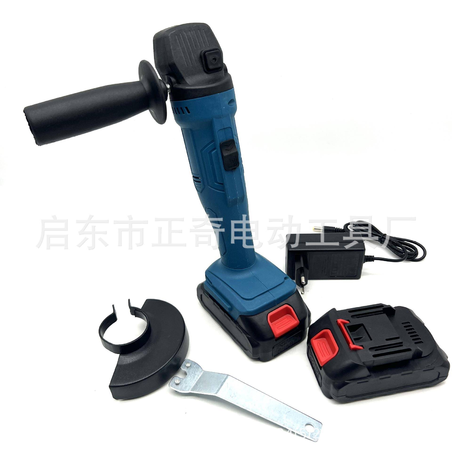 外贸款锂电电动角磨机抛光机有刷切割机充电砂轮机电动迷你抛光机