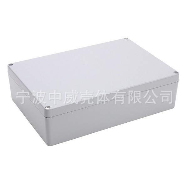 340*235*95铝压铸电源防水盒 金属过线外壳 仪表壳体