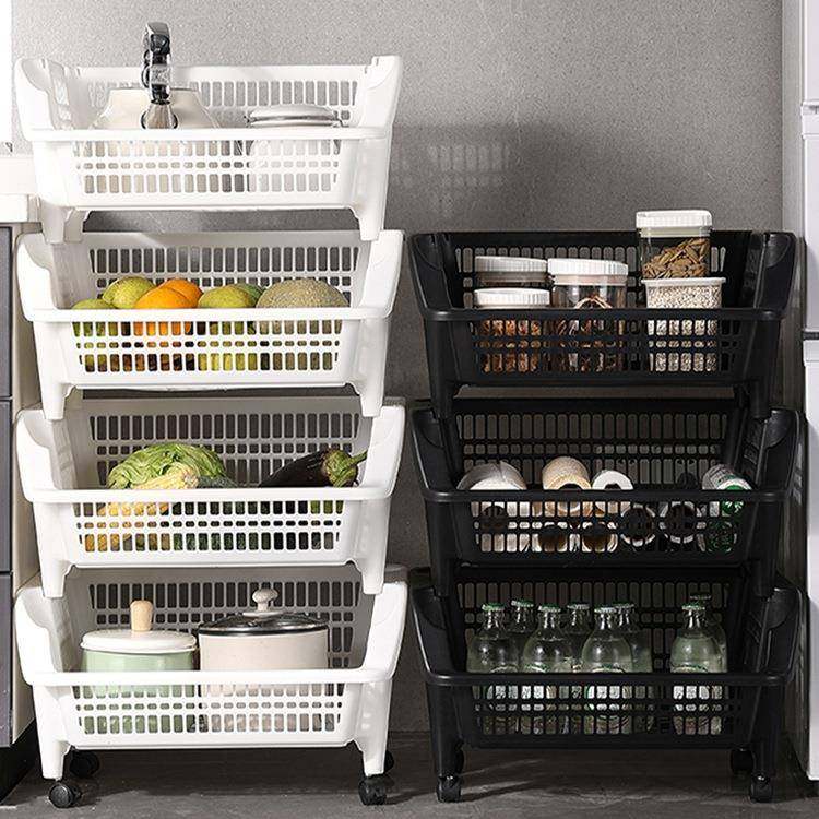 厨房置物架斜口落地多层蔬菜篮家用大开口杂物整理框可叠加收纳架,鲜花速递/花卉仿真/绿植园艺,割草机/草坪机,淘宝优惠券,粉丝福利购,淘宝优惠卷