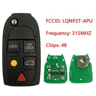 適用于沃爾沃5鍵智能鑰匙PN LQNP2T APU 315Mhz48芯 8688799